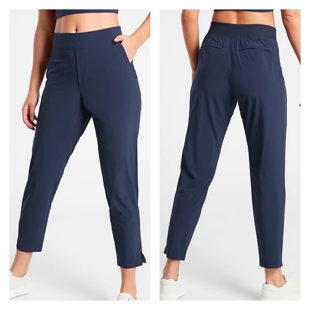 Athleta Brooklyn Ankle Pant in Navy Blue 6